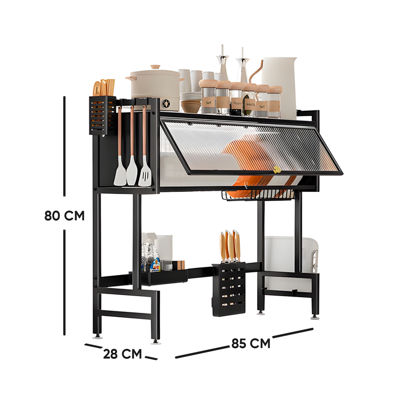 Organizador Escorredor 2 Prateleiras 65x28x80