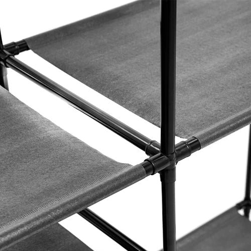 Guarda Roupa Dobrável Closet Aberto Organizador Aço